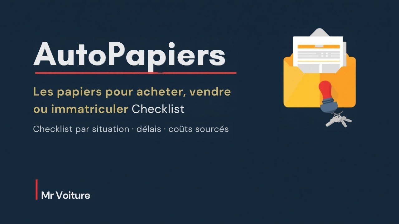 AutoPapiers — les papiers pour acheter, vendre ou immatriculer